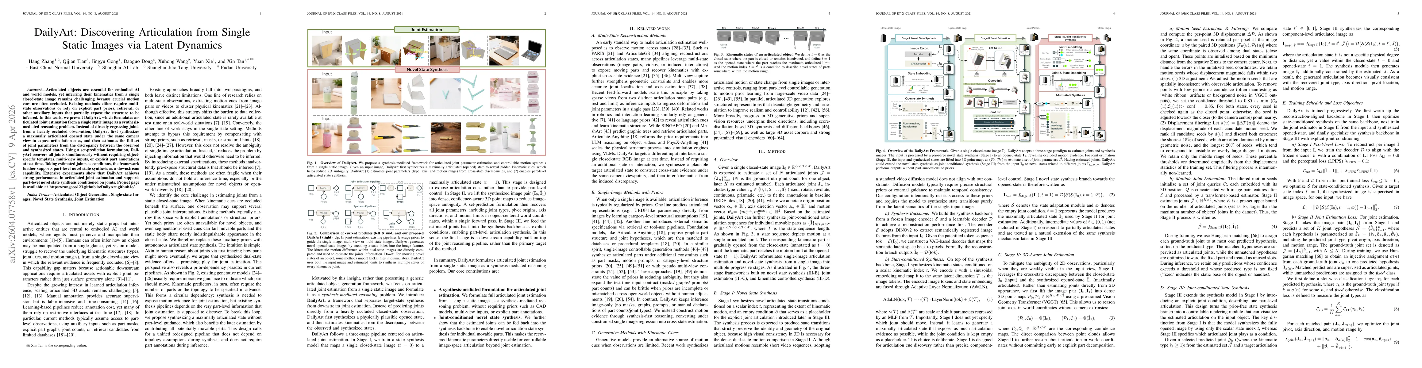 Thumbnail for DailyArt: Discovering Articulation from Single Static Images via Latent Dynamics