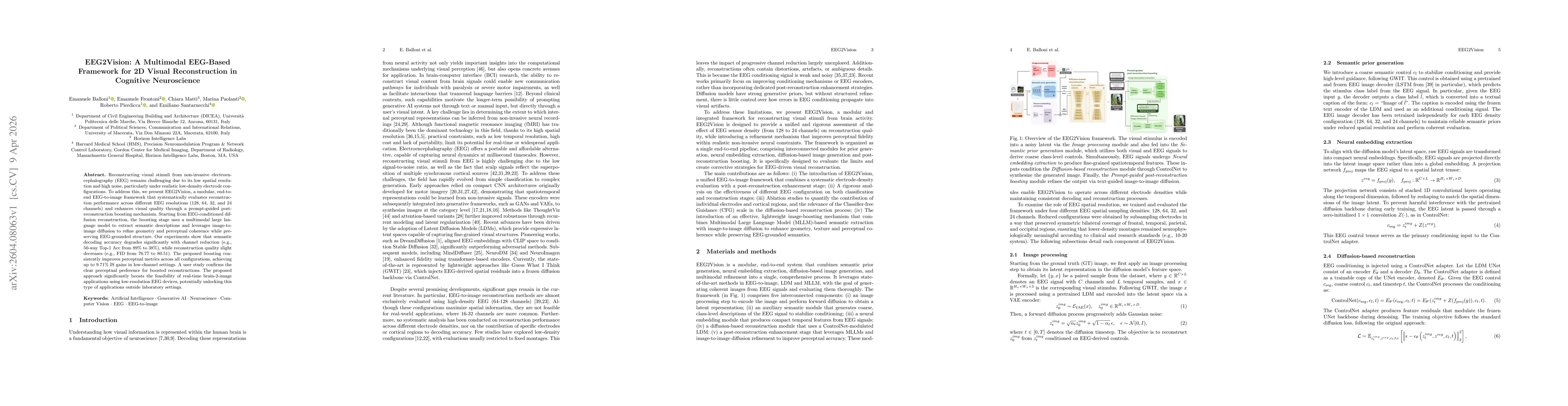 Thumbnail for EEG2Vision: A Multimodal EEG-Based Framework for 2D Visual Reconstruction in Cognitive Neuroscience