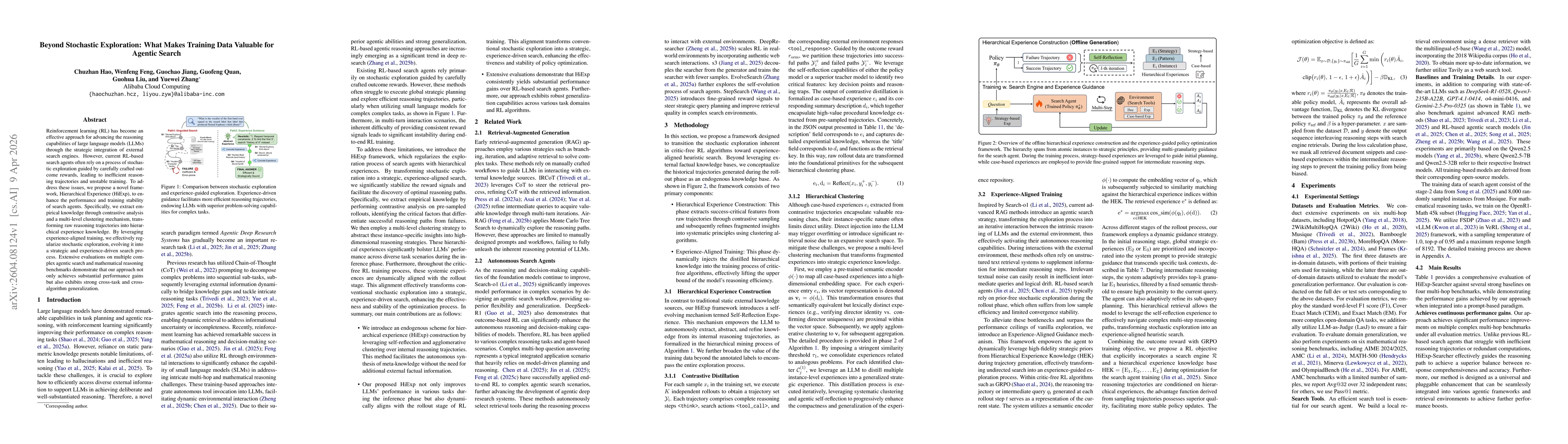 Thumbnail for Beyond Stochastic Exploration: What Makes Training Data Valuable for Agentic Search