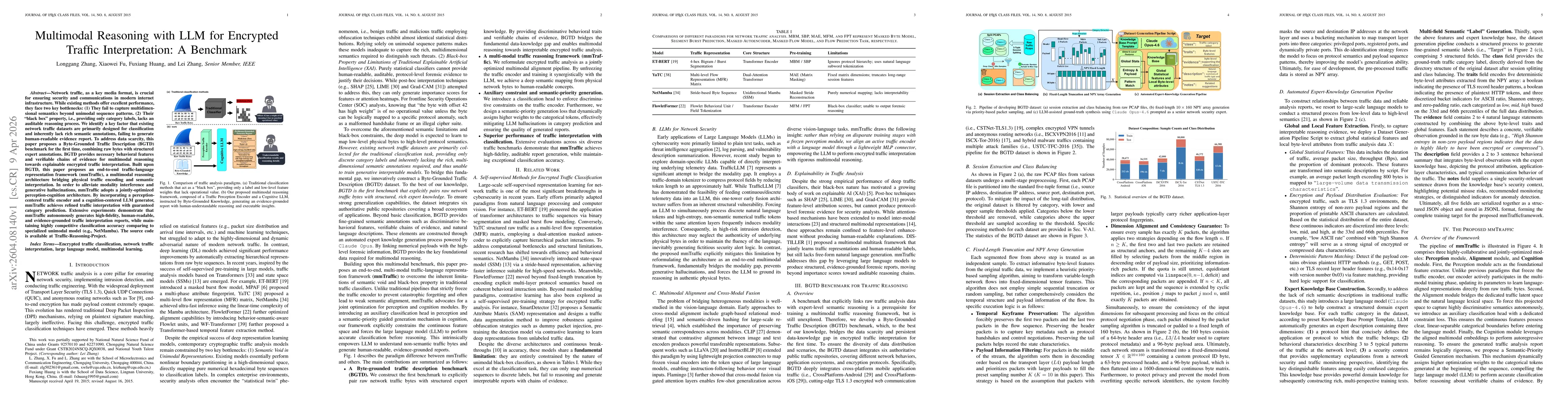 Thumbnail for Multimodal Reasoning with LLM for Encrypted Traffic Interpretation: A Benchmark