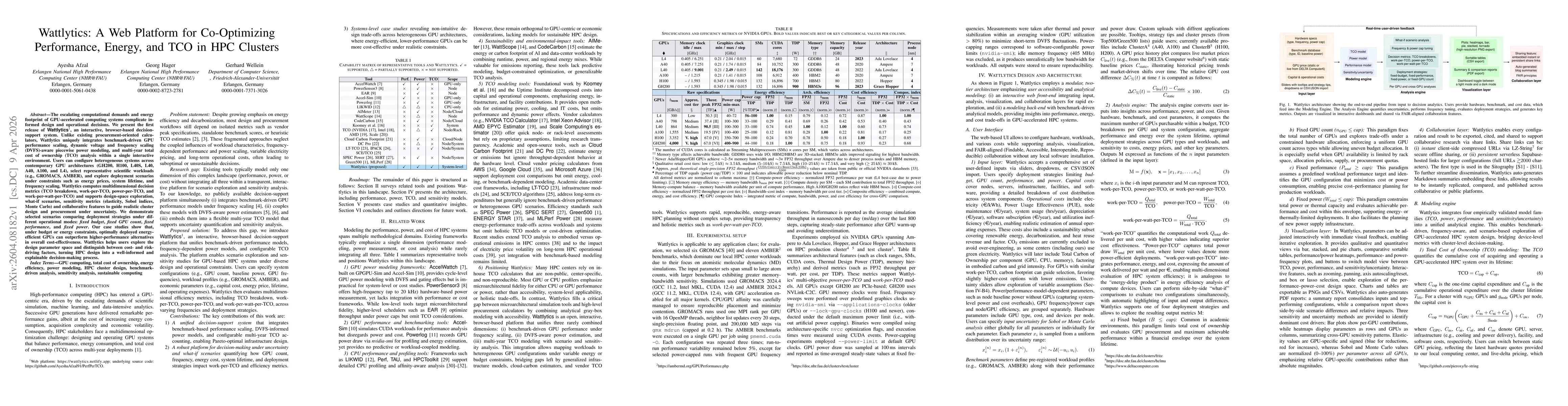 Thumbnail for Wattlytics: A Web Platform for Co-Optimizing Performance, Energy, and TCO in HPC Clusters