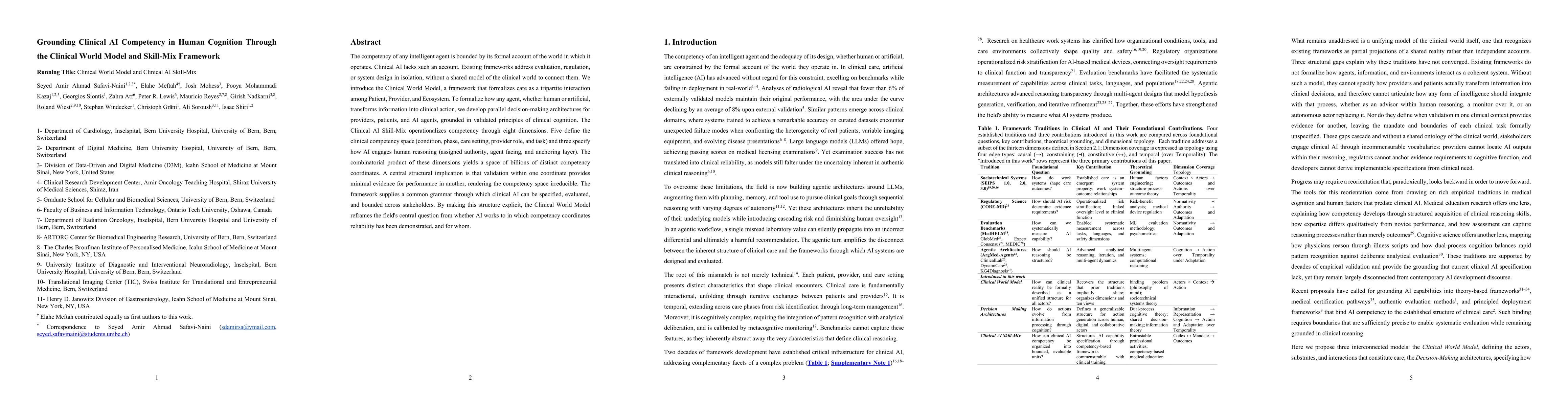 Thumbnail for Grounding Clinical AI Competency in Human Cognition Through the Clinical World Model and Skill-Mix Framework