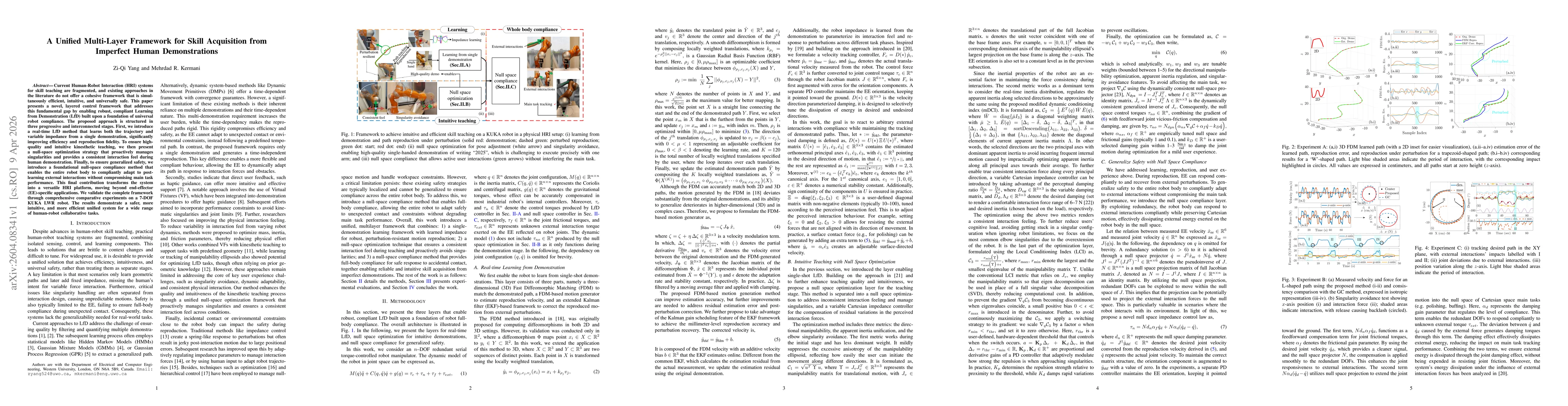 Thumbnail for A Unified Multi-Layer Framework for Skill Acquisition from Imperfect Human Demonstrations