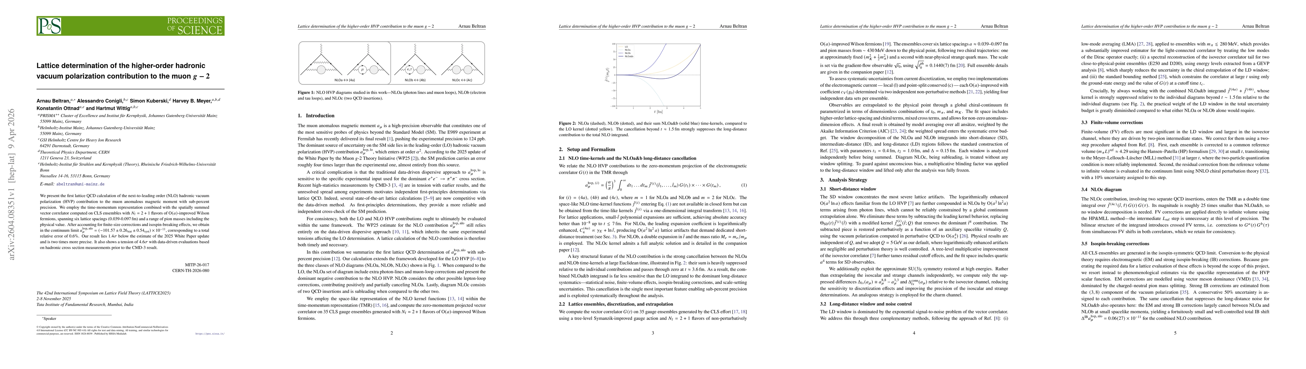 Thumbnail for Lattice determination of the higher-order hadronic vacuum polarization contribution to the muon $g-2$