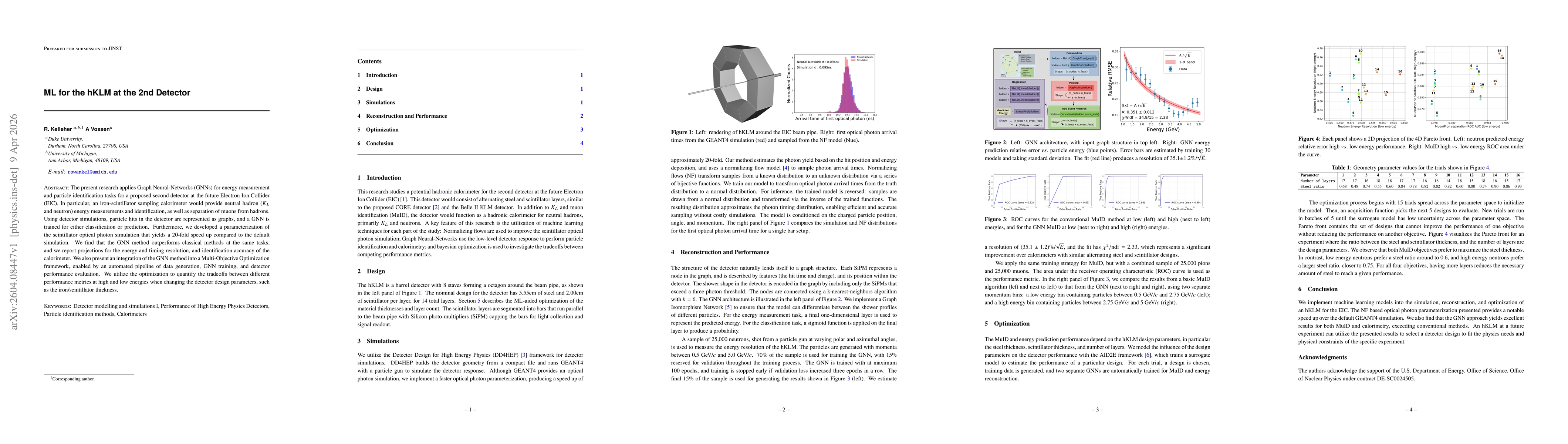 Thumbnail for ML for the hKLM at the 2nd Detector