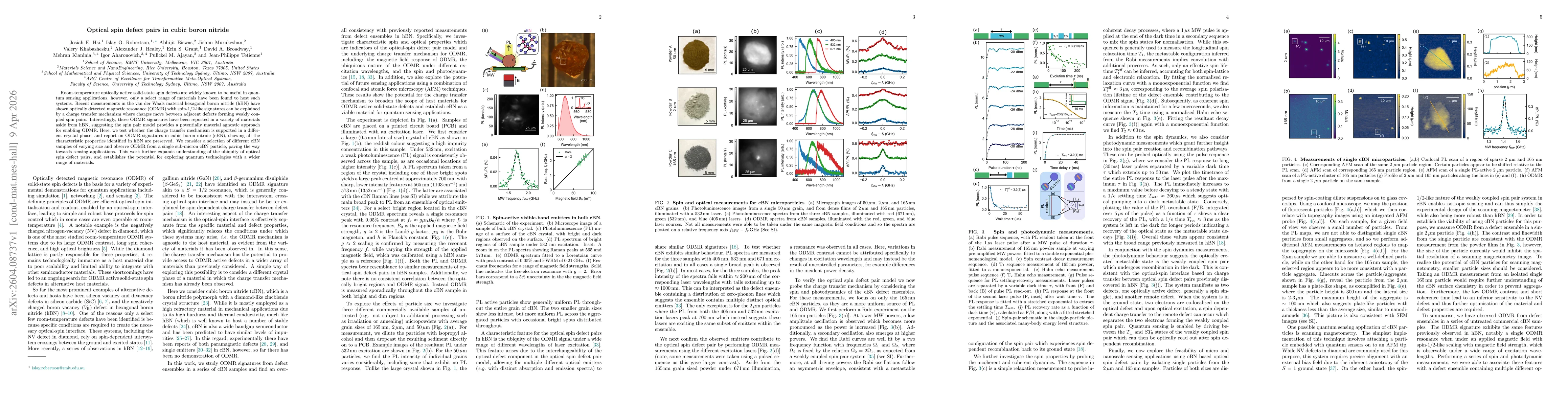 Thumbnail for Optical spin defect pairs in cubic boron nitride