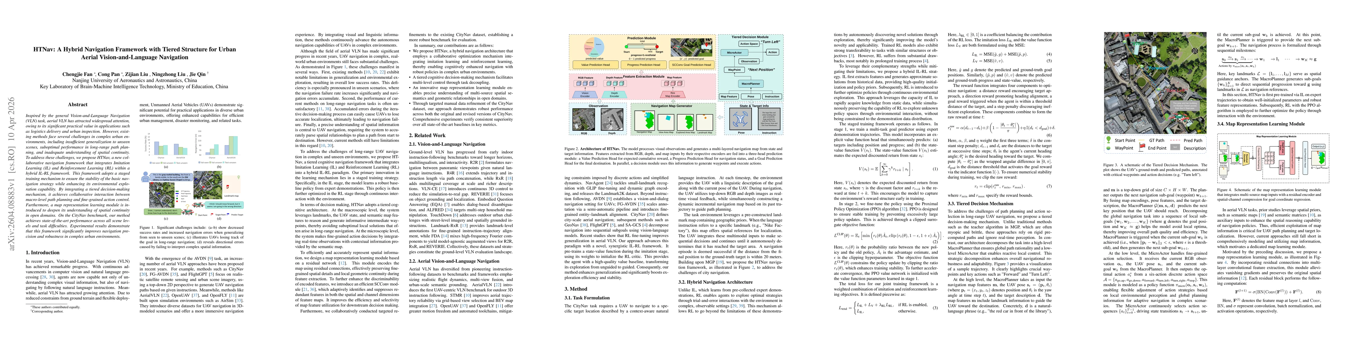 Thumbnail for HTNav: A Hybrid Navigation Framework with Tiered Structure for Urban Aerial Vision-and-Language Navigation