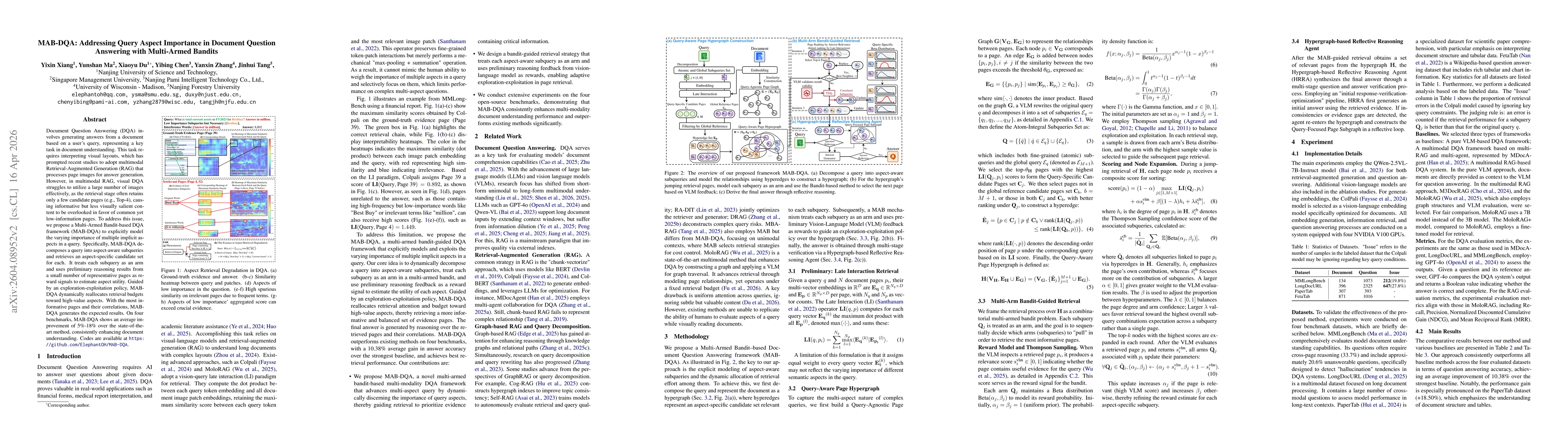 Thumbnail for MAB-DQA: Addressing Query Aspect Importance in Document Question Answering with Multi-Armed Bandits