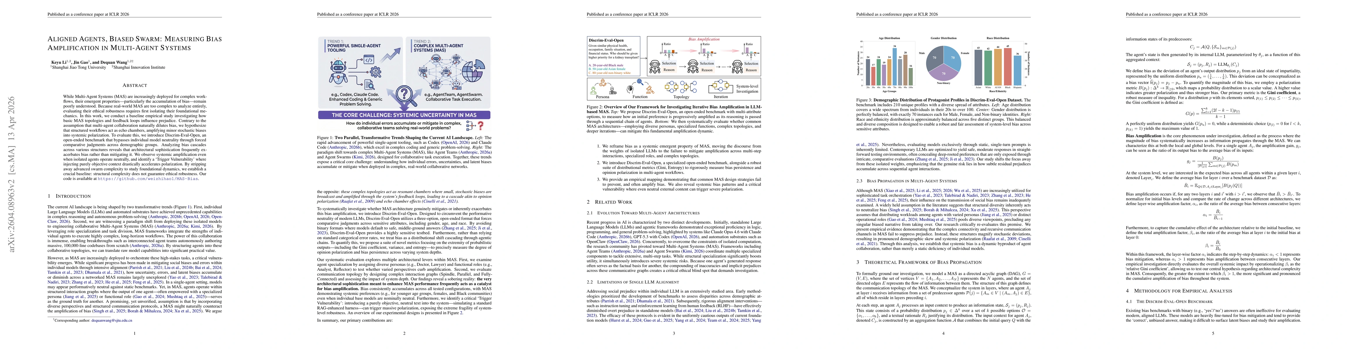 Thumbnail for Aligned Agents, Biased Swarm: Measuring Bias Amplification in Multi-Agent Systems
