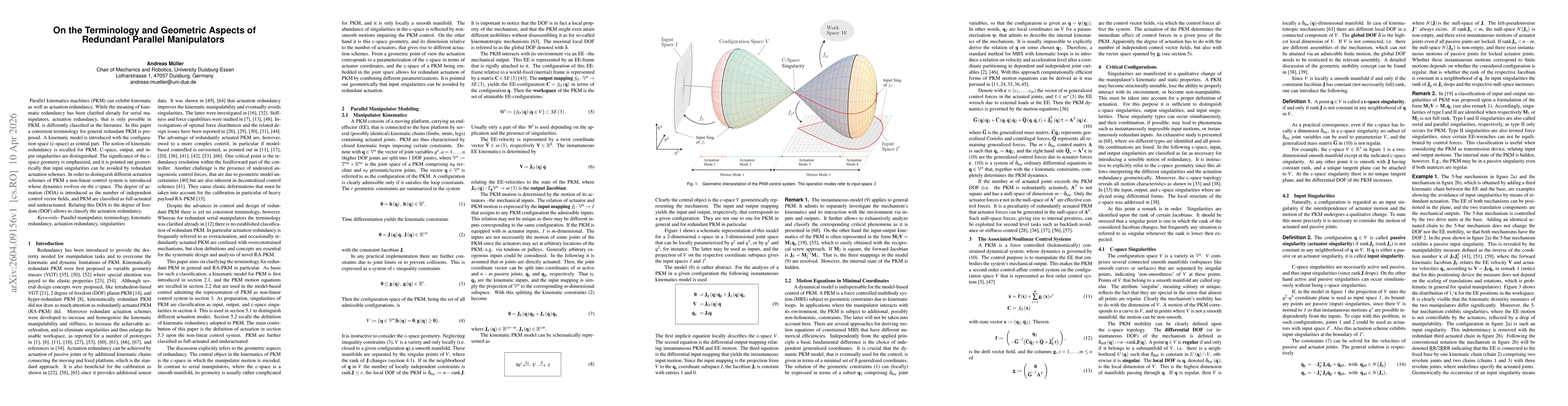 Thumbnail for On the Terminology and Geometric Aspects of Redundant Parallel Manipulators