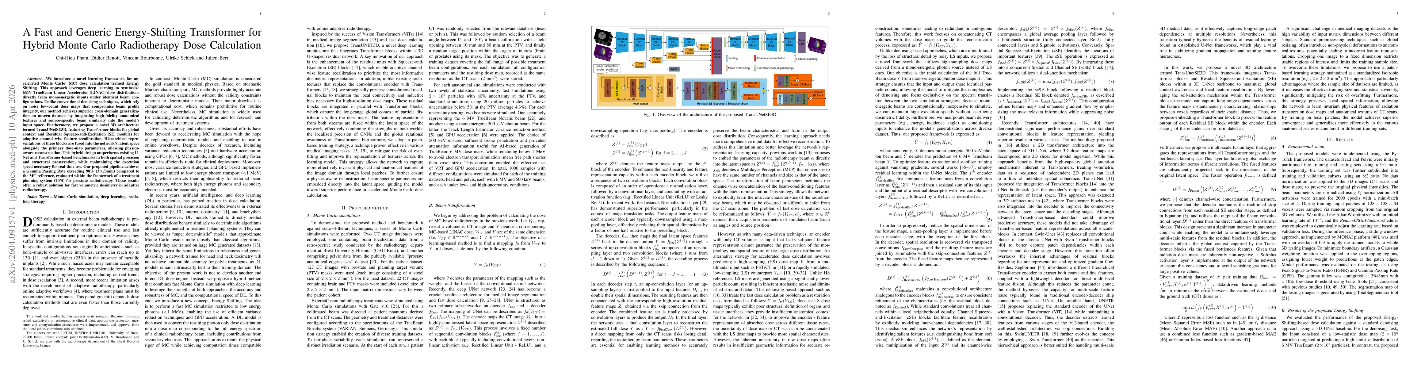 Thumbnail for A fast and Generic Energy-Shifting Transformer for Hybrid Monte Carlo Radiotherapy Calculation