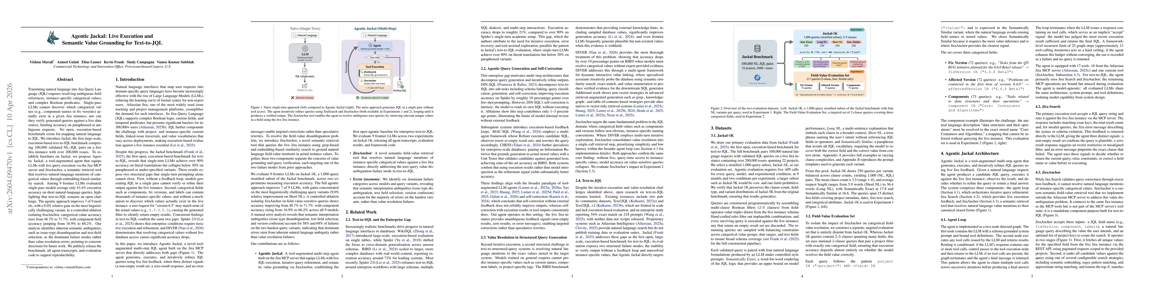 Thumbnail for Agentic Jackal: Live Execution and Semantic Value Grounding for Text-to-JQL