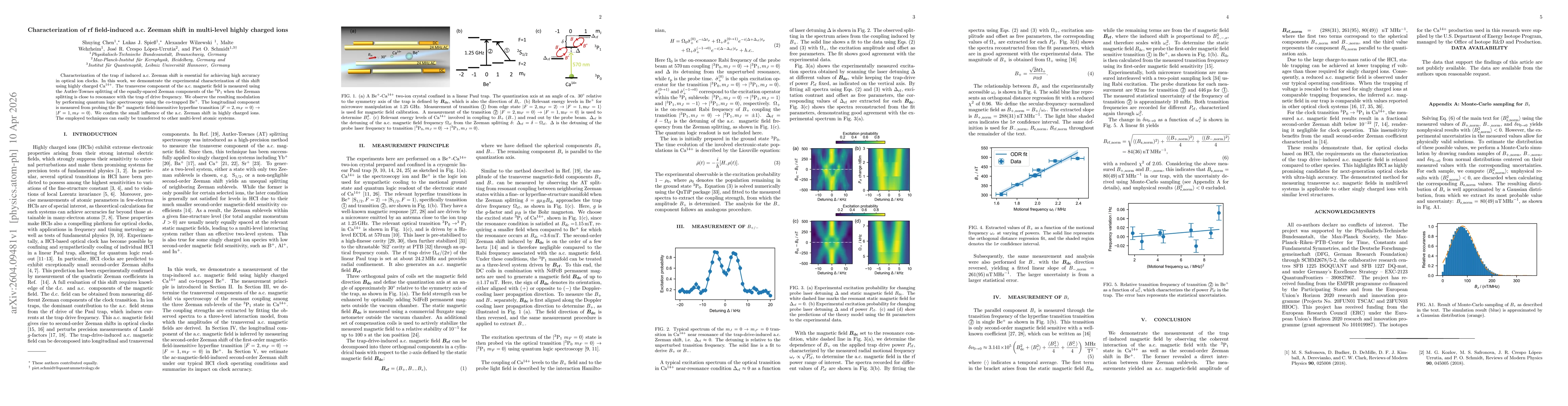 Thumbnail for Characterization of rf field-induced a.c. Zeeman shift in multi-level highly charged ions
