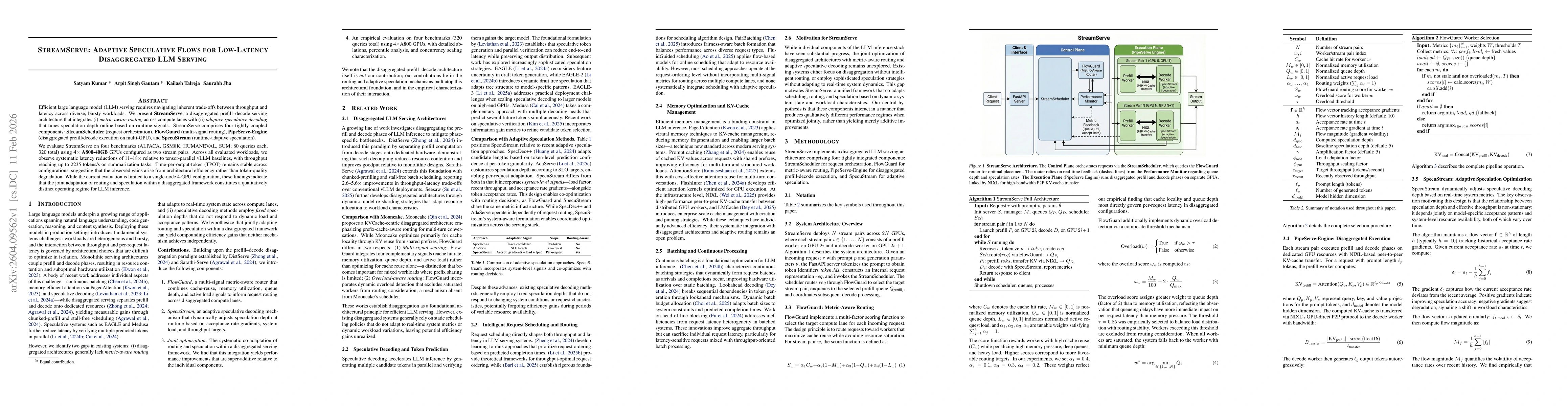 Thumbnail for StreamServe: Adaptive Speculative Flows for Low-Latency Disaggregated LLM Serving