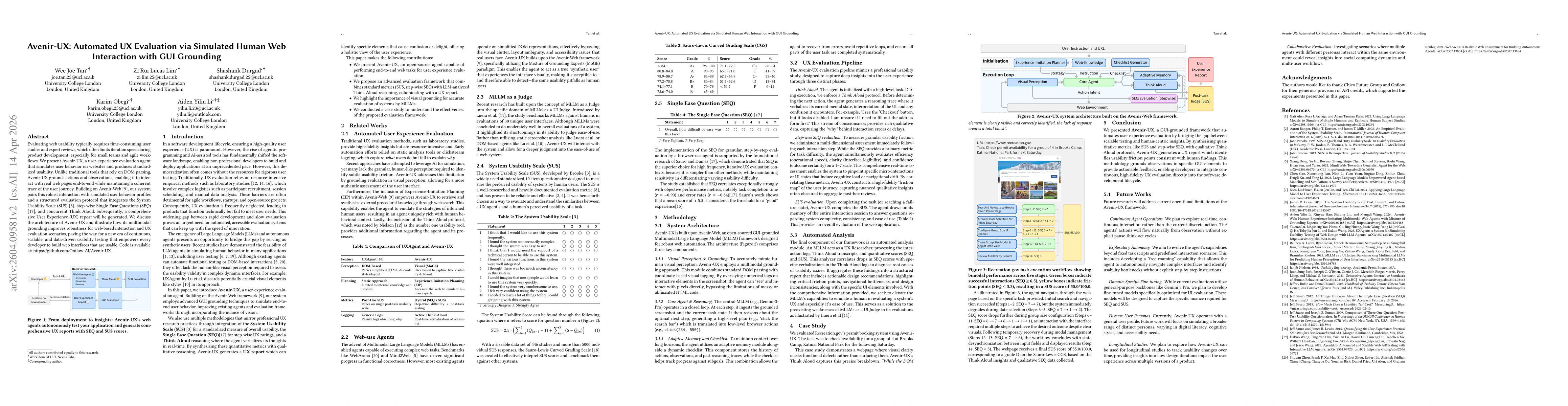 Thumbnail for OpeFlo: Automated UX Evaluation via Simulated Human Web Interaction with GUI Grounding