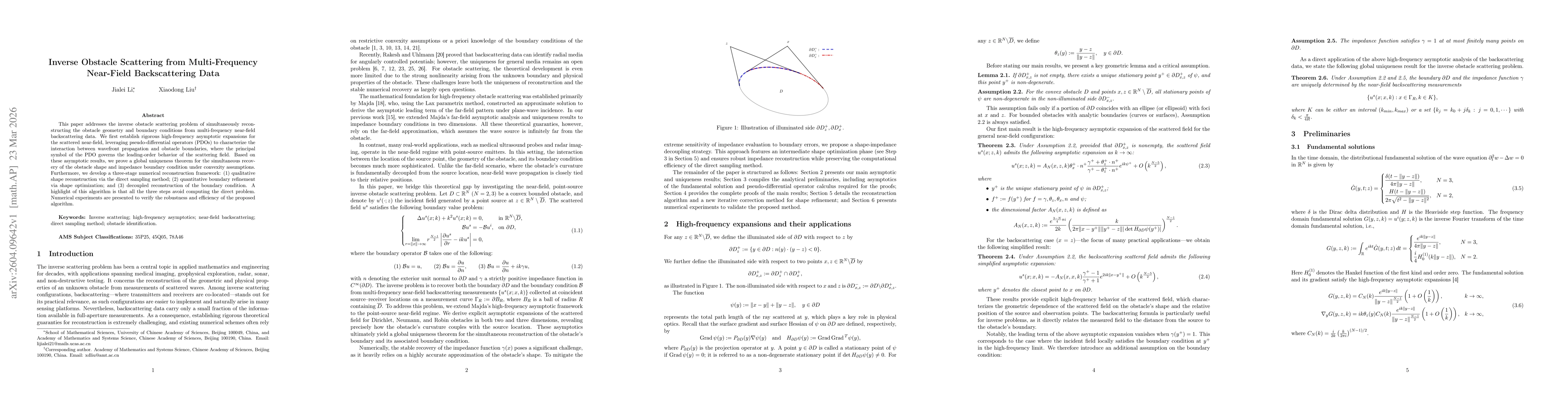 Thumbnail for Inverse Obstacle Scattering from Multi-Frequency Near-Field Backscattering Data