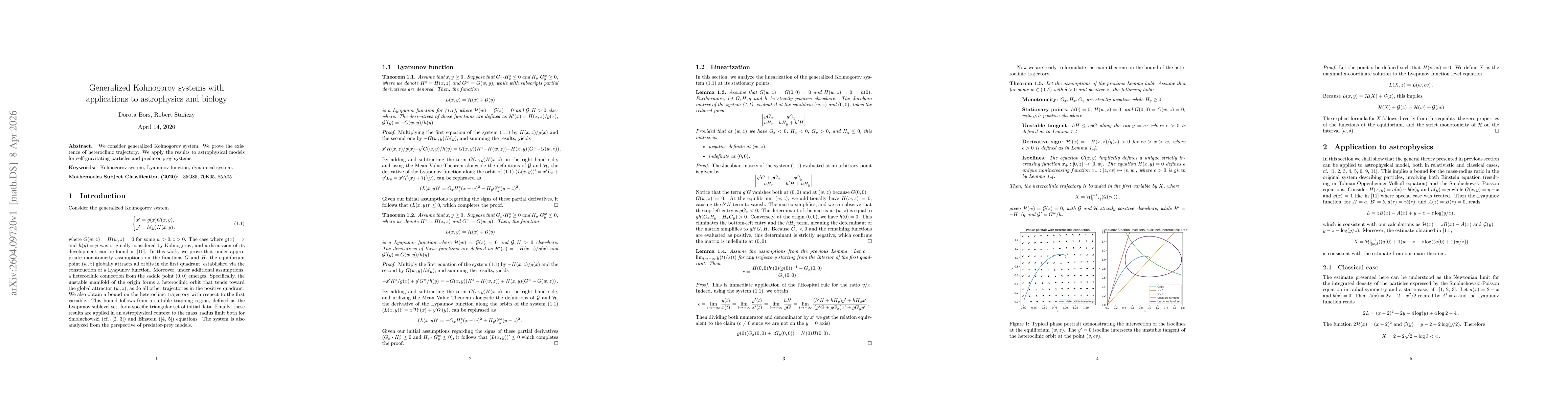 Thumbnail for Generalized Kolmogorov systems with applications to astrophysics and biology