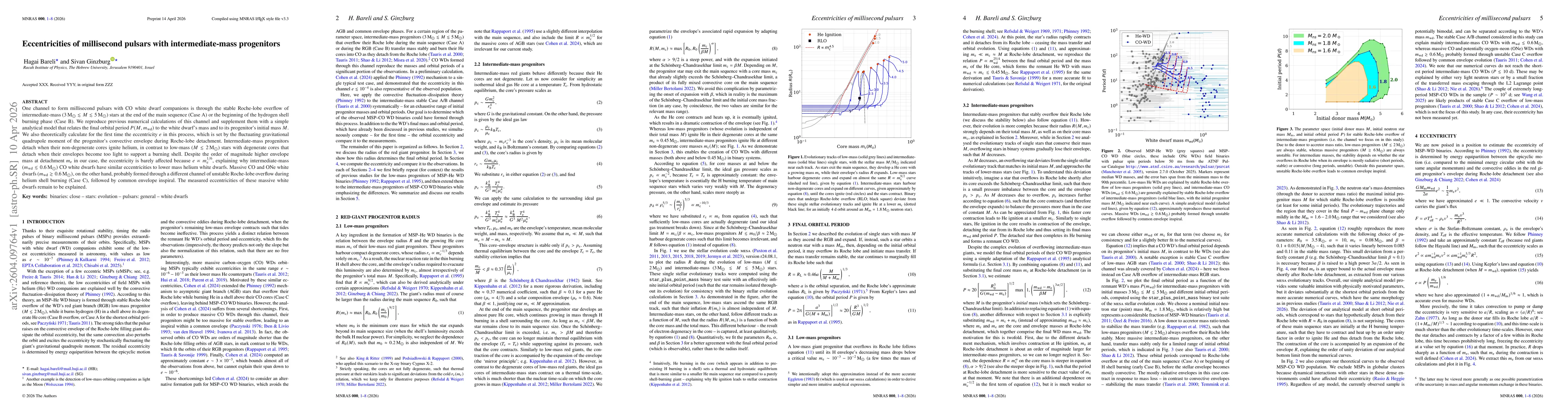 Thumbnail for Eccentricities of millisecond pulsars with intermediate-mass progenitors