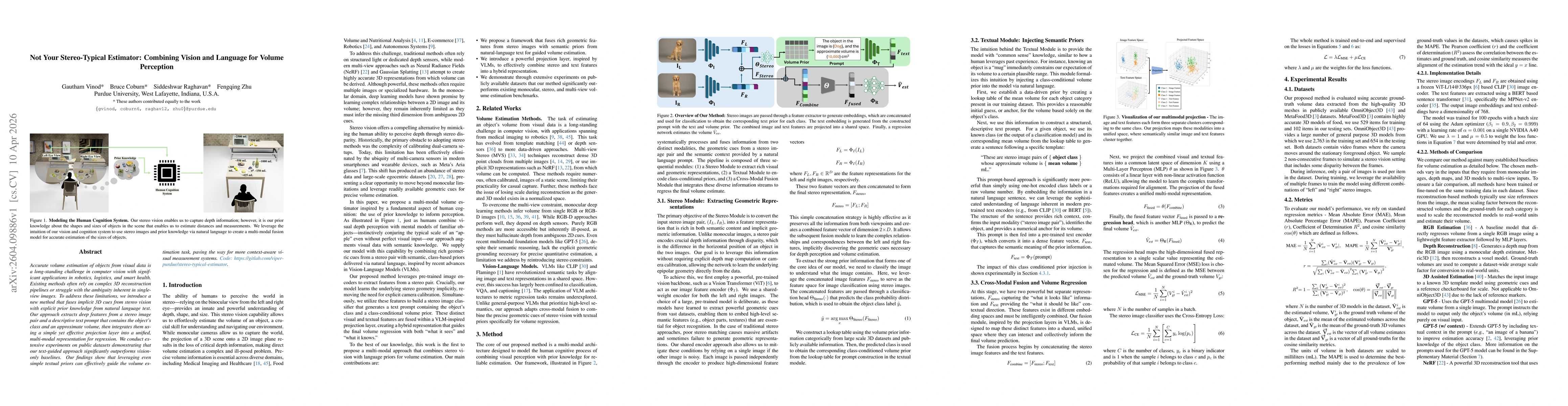 Thumbnail for Not Your Stereo-Typical Estimator: Combining Vision and Language for Volume Perception