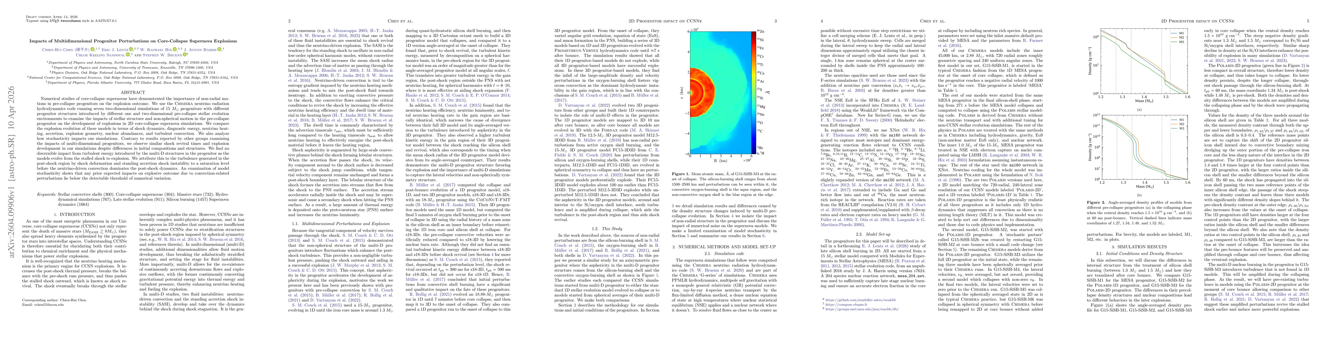 Thumbnail for Impacts of Multidimensional Progenitor Perturbations on Core-Collapse Supernova Explosions