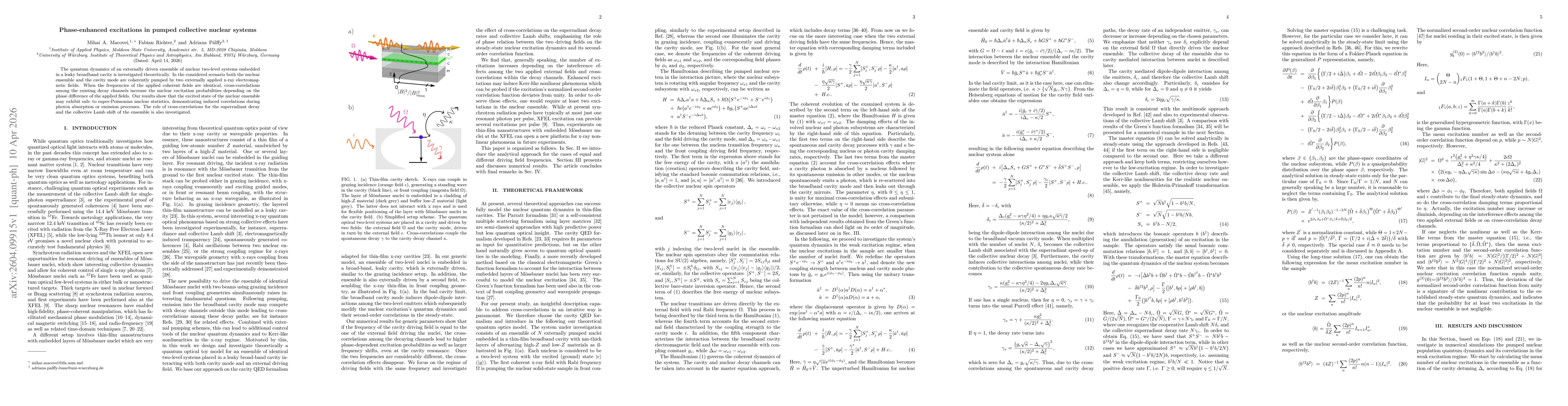 Thumbnail for Phase-enhanced excitations in pumped collective nuclear systems