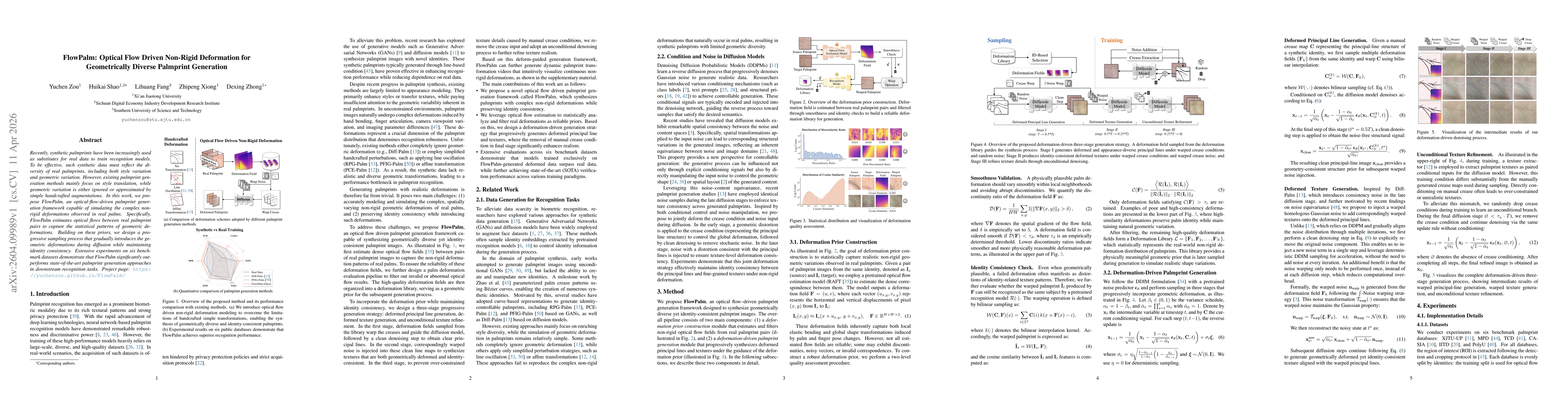 Thumbnail for FlowPalm: Optical Flow Driven Non-Rigid Deformation for Geometrically Diverse Palmprint Generation