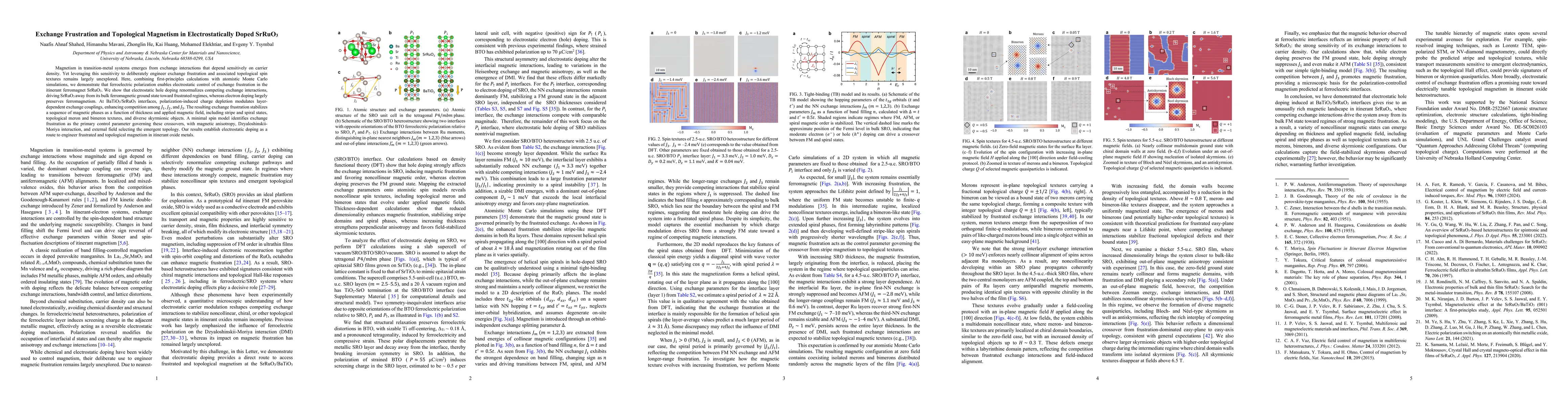 Thumbnail for Exchange Frustration and Topological Magnetism in Electrostatically Doped SrRuO3