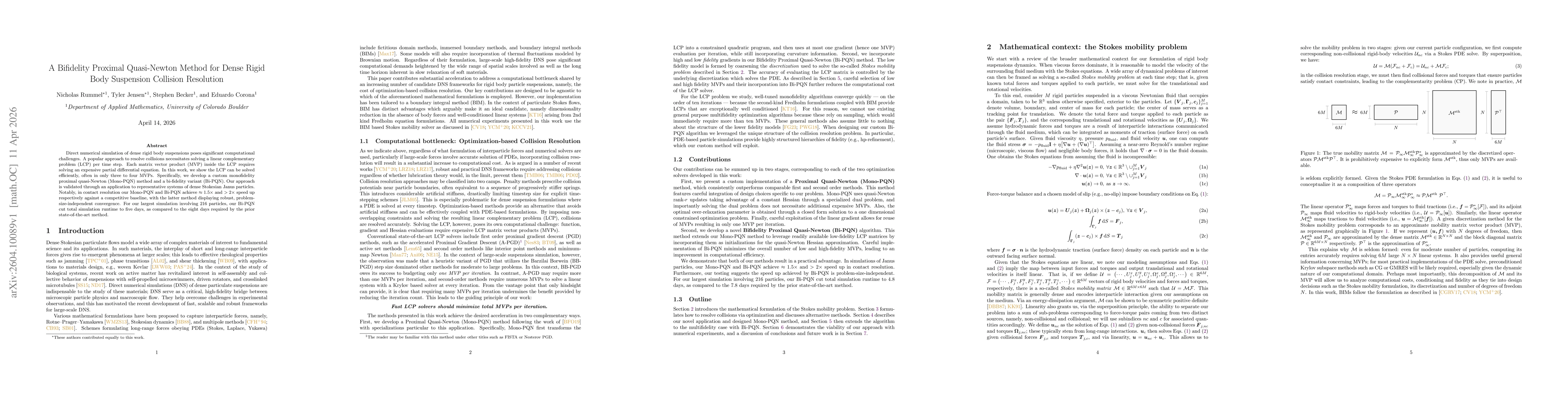 Thumbnail for A Bifidelity Proximal Quasi-Newton Method for Dense Rigid Body Suspension Collision Resolution