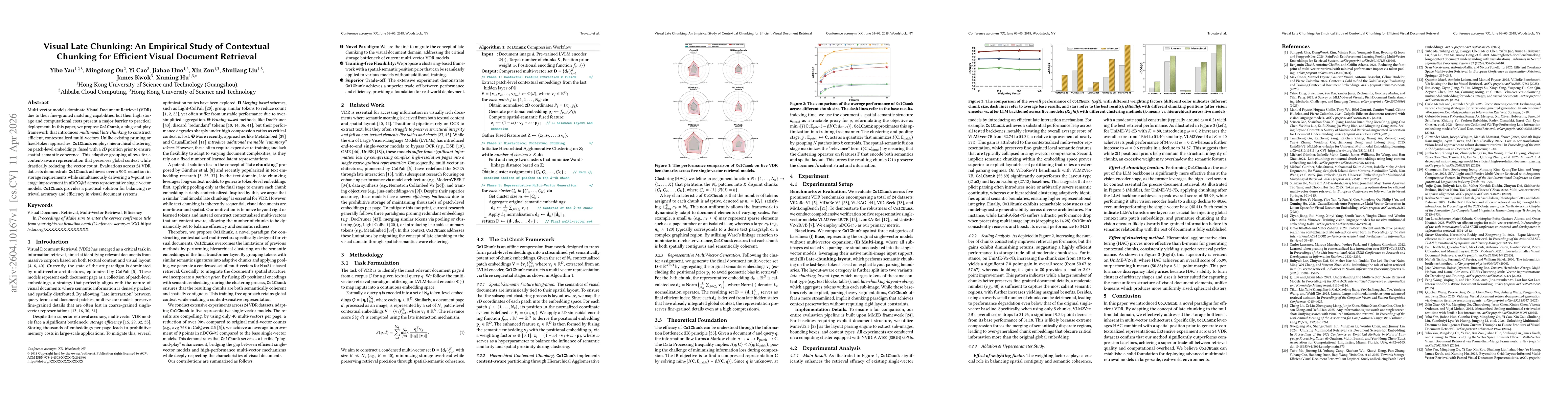 Thumbnail for Visual Late Chunking: An Empirical Study of Contextual Chunking for Efficient Visual Document Retrieval