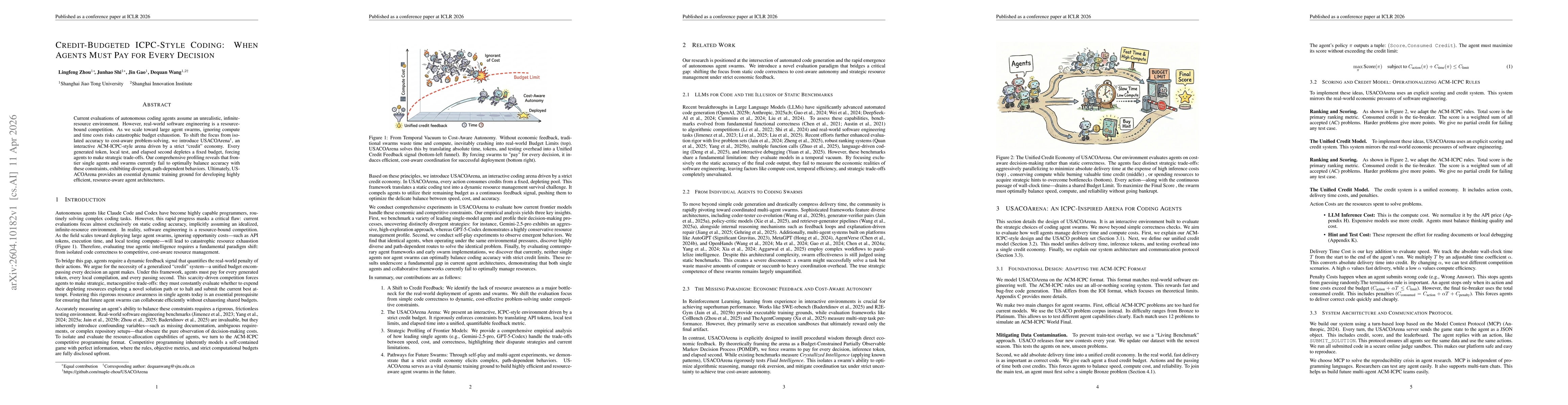 Thumbnail for Credit-Budgeted ICPC-Style Coding: When Agents Must Pay for Every Decision