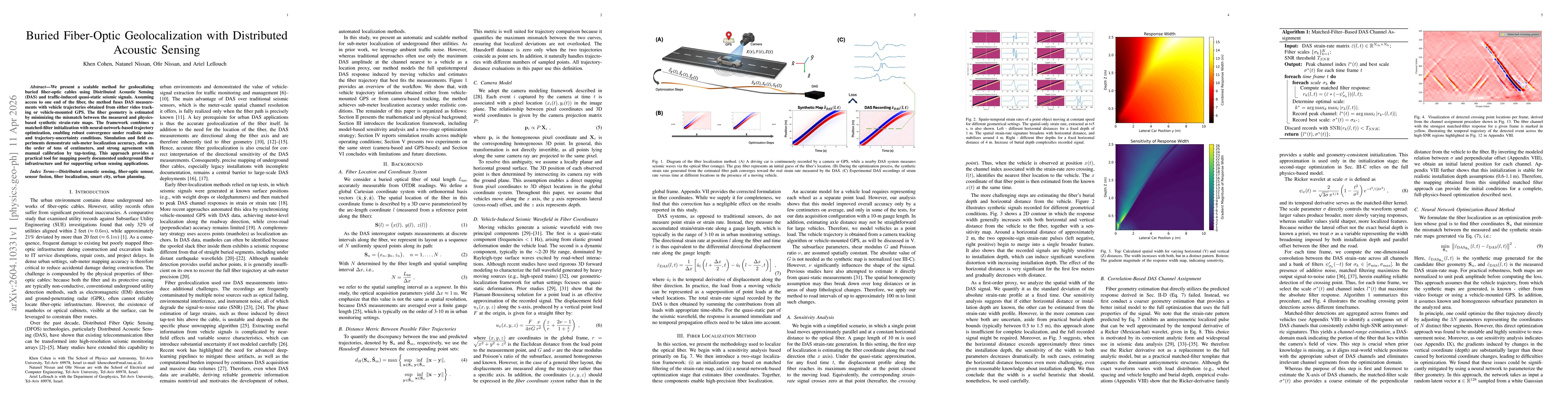 Thumbnail for Buried Fiber-Optic Geolocalization with Distributed Acoustic Sensing