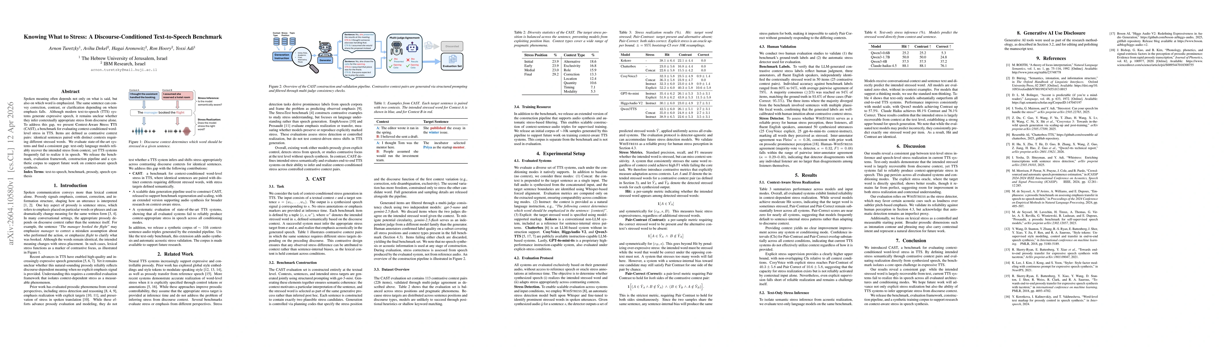 Thumbnail for Knowing What to Stress: A Discourse-Conditioned Text-to-Speech Benchmark