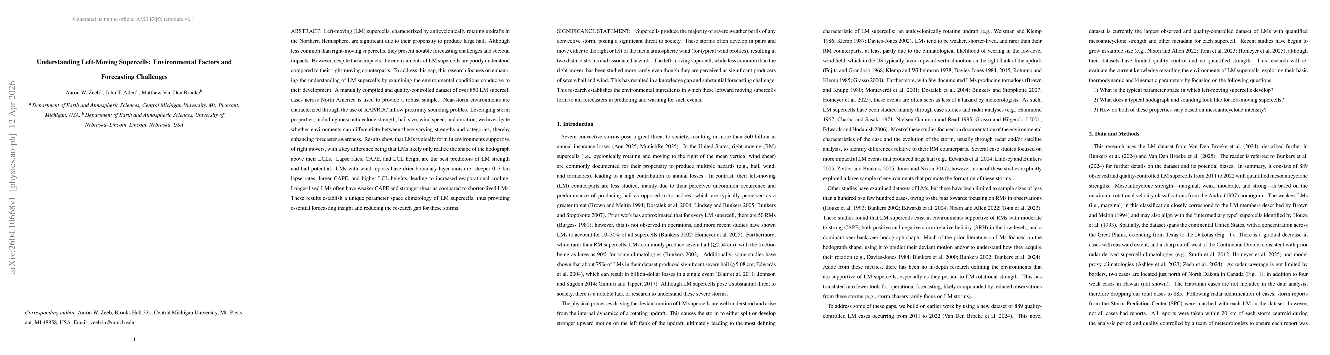 Thumbnail for Understanding Left-Moving Supercells: Environmental Factors and Forecasting Challenges
