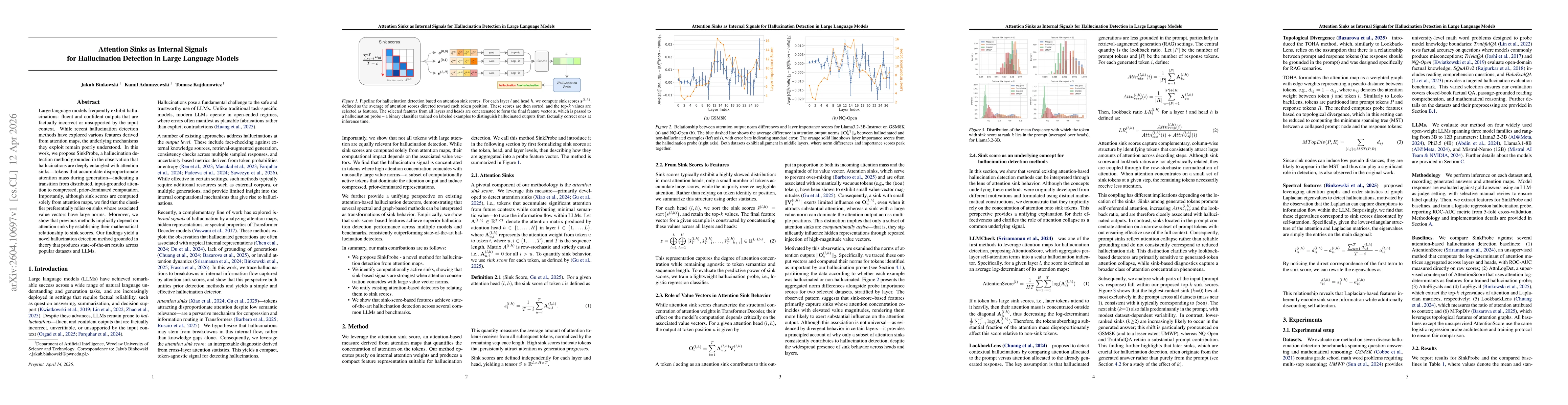 Thumbnail for Attention Sinks as Internal Signals for Hallucination Detection in Large Language Models