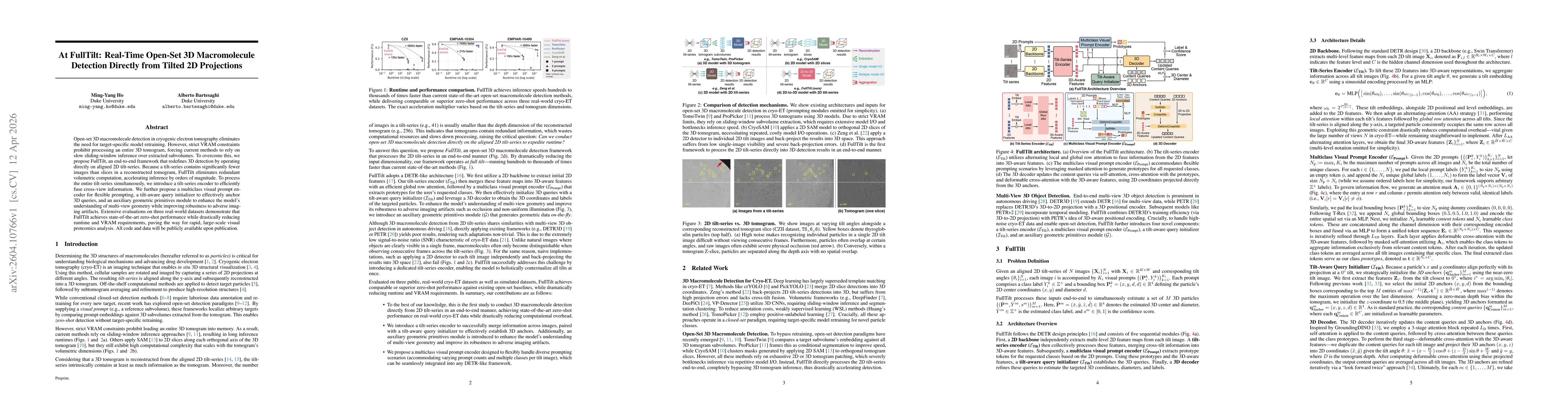 Thumbnail for At FullTilt: Real-Time Open-Set 3D Macromolecule Detection Directly from Tilted 2D Projections