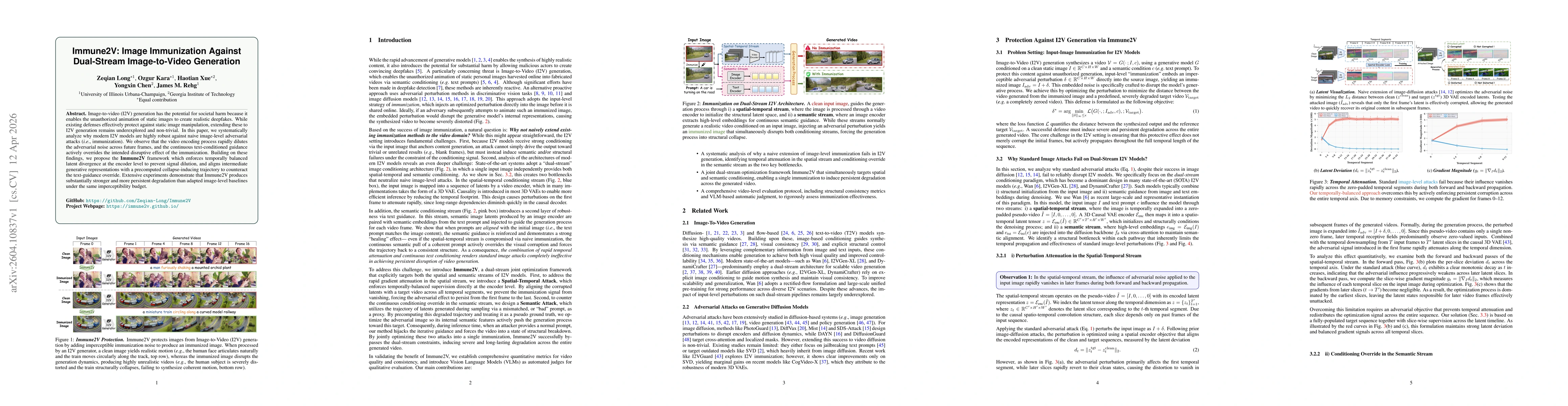 Thumbnail for Immune2V: Image Immunization Against Dual-Stream Image-to-Video Generation
