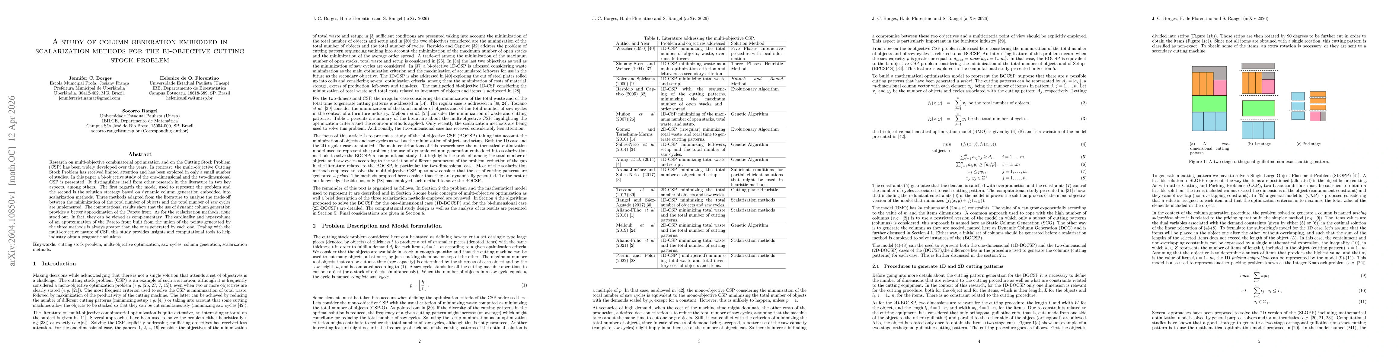 Thumbnail for A study of column generation embedded in scalarization methods for the bi-objective cutting stock problem