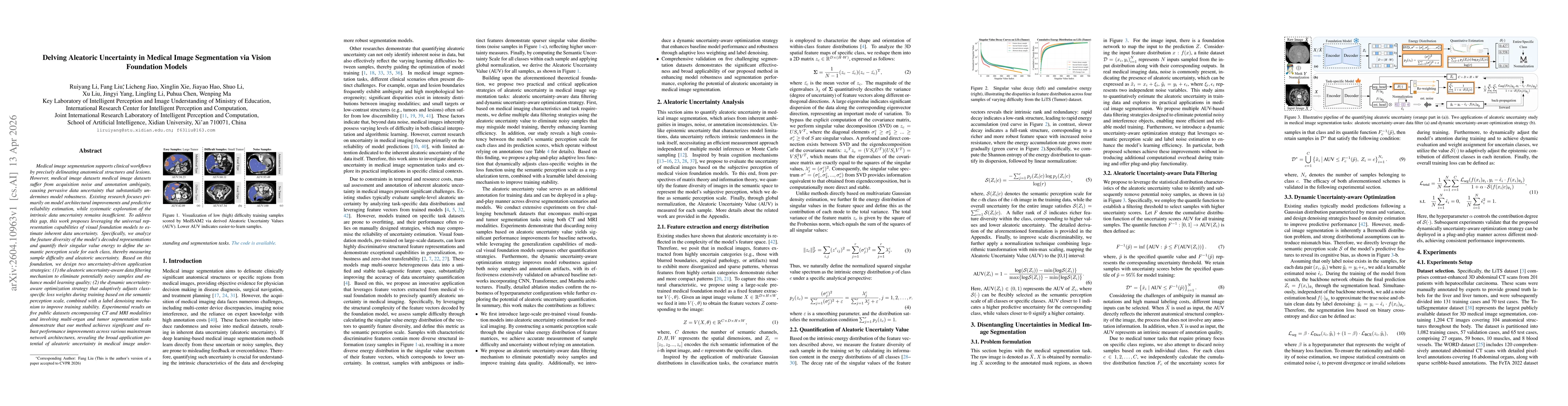 Thumbnail for Delving Aleatoric Uncertainty in Medical Image Segmentation via Vision Foundation Models