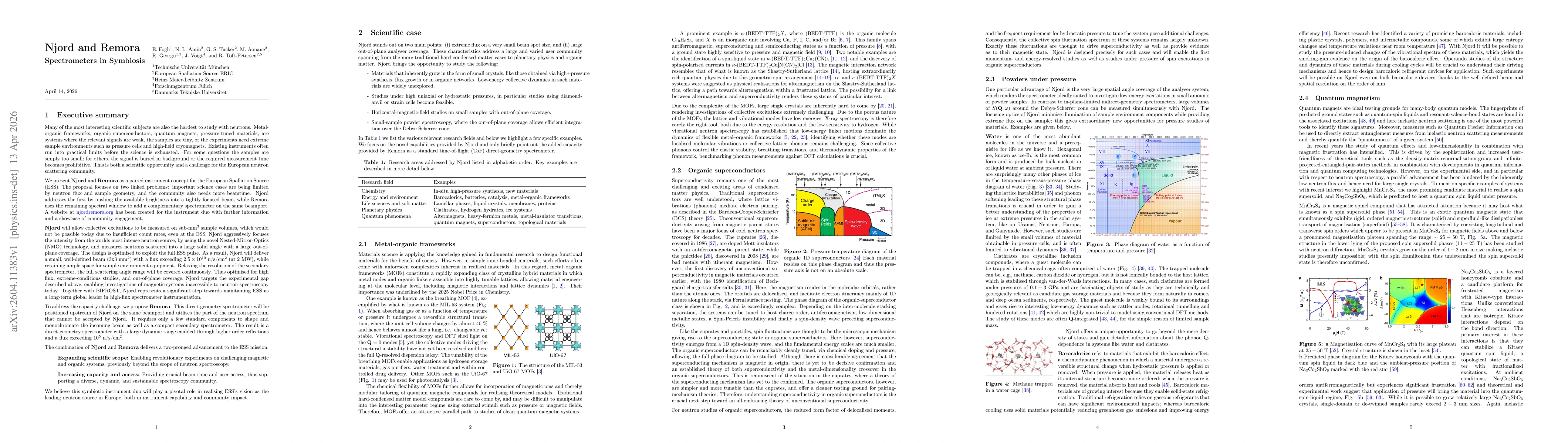 Thumbnail for Proposal for a new spectrometer at ESS: Njord and Remora