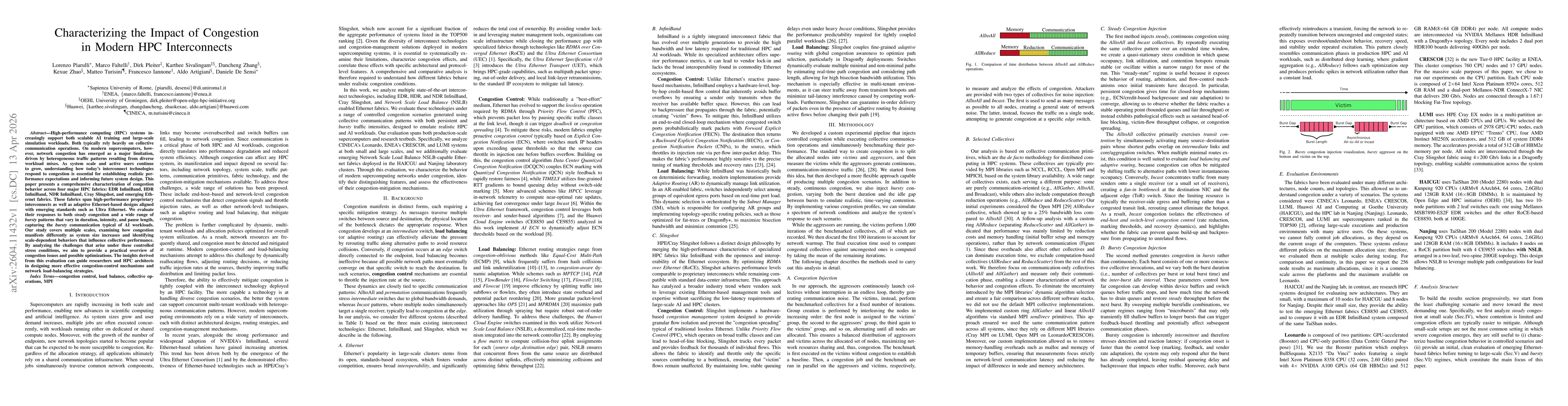 Thumbnail for Characterizing the Impact of Congestion in Modern HPC Interconnects