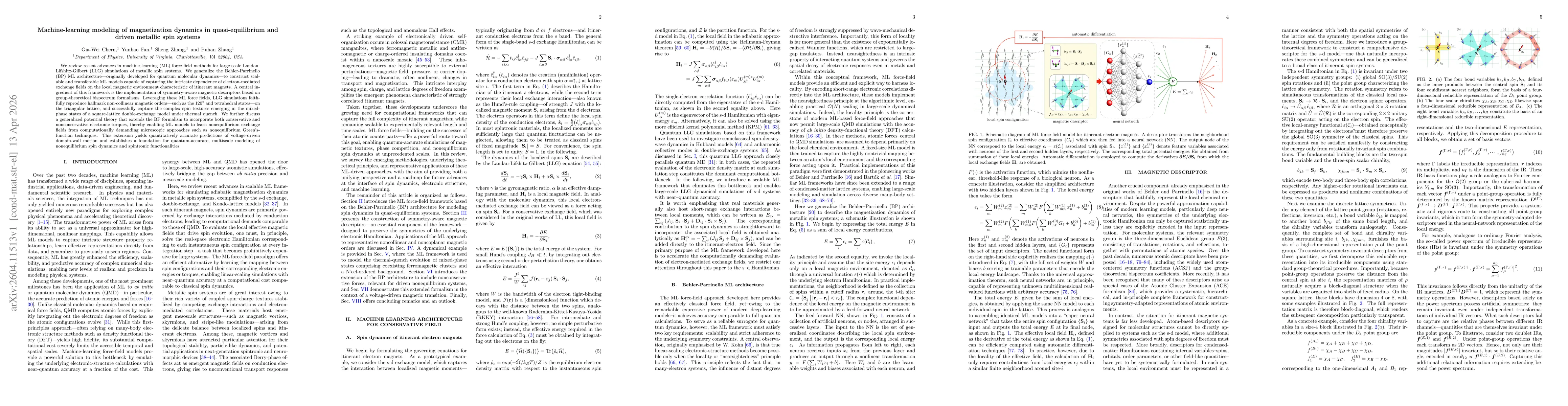Thumbnail for Machine-learning modeling of magnetization dynamics in quasi-equilibrium and driven metallic spin systems