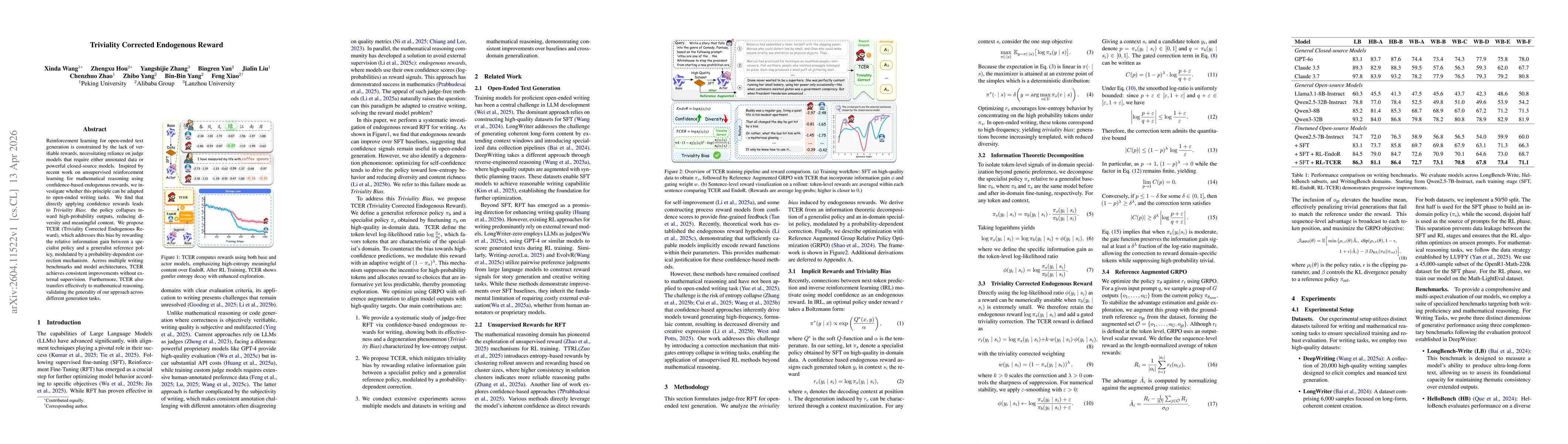 Thumbnail for Triviality Corrected Endogenous Reward
