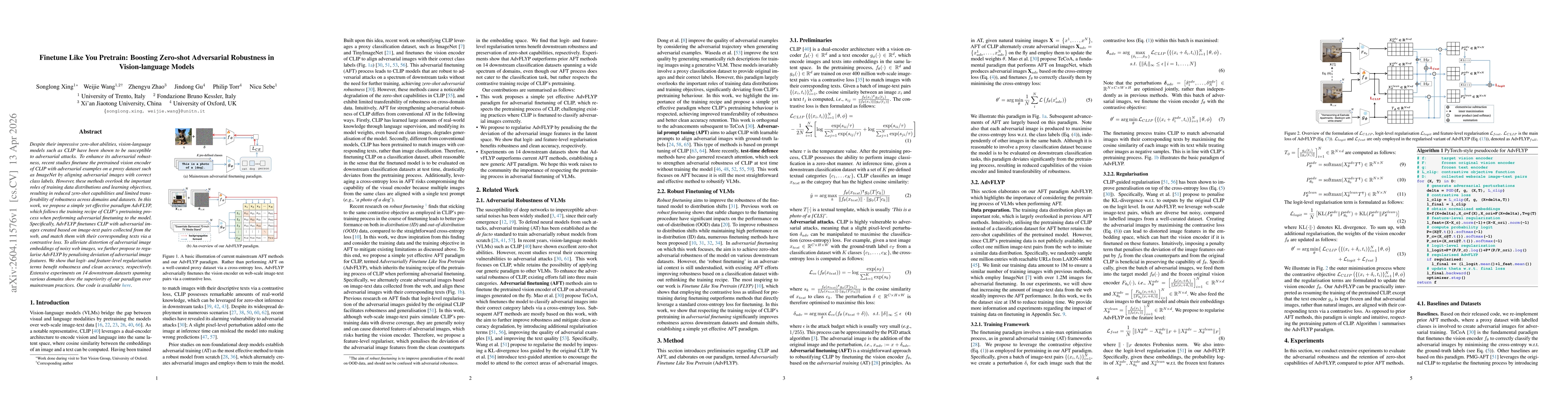 Thumbnail for Finetune Like You Pretrain: Boosting Zero-shot Adversarial Robustness in Vision-language Models