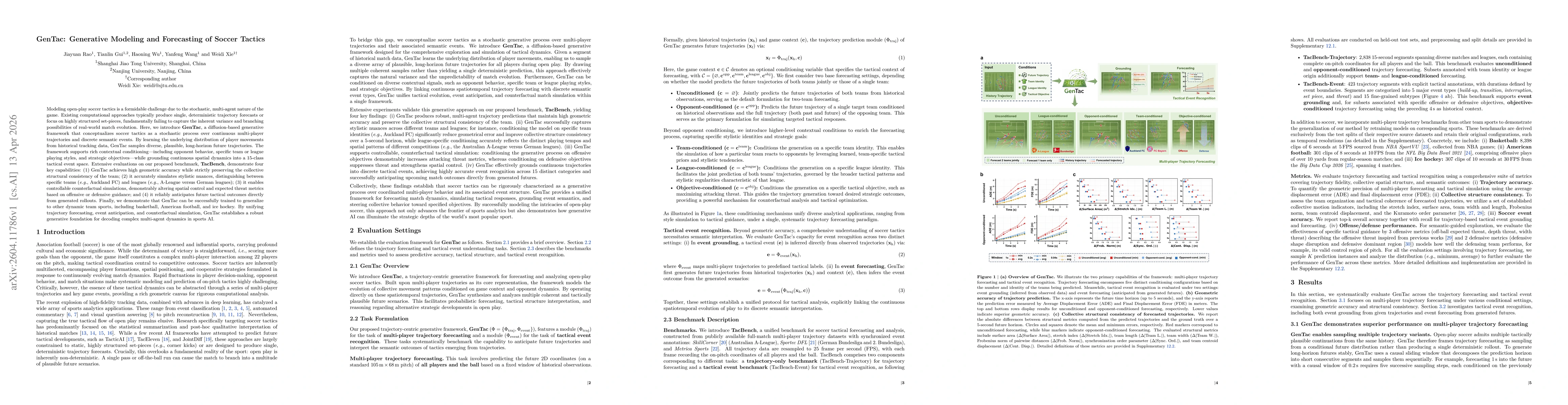 Thumbnail for GenTac: Generative Modeling and Forecasting of Soccer Tactics