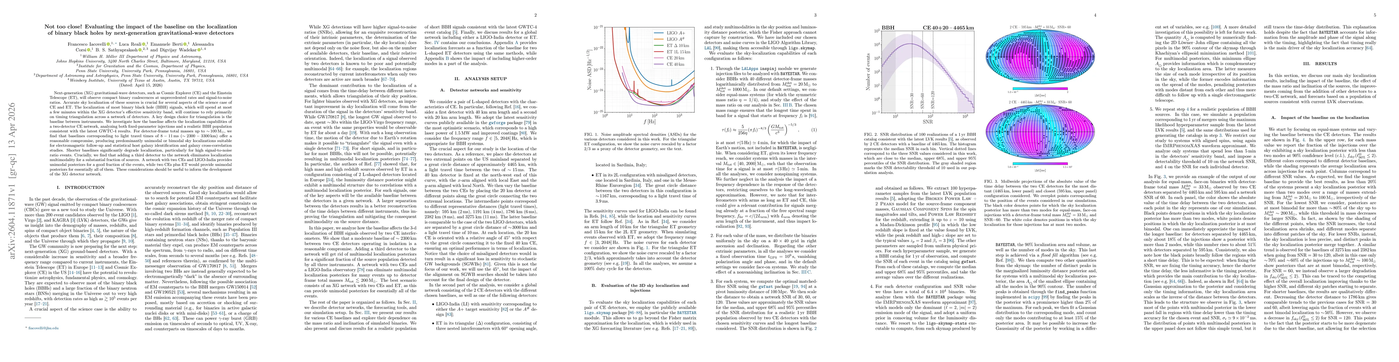 Thumbnail for Not too close! Evaluating the impact of the baseline on the localization of binary black holes by next-generation gravitational-wave detectors