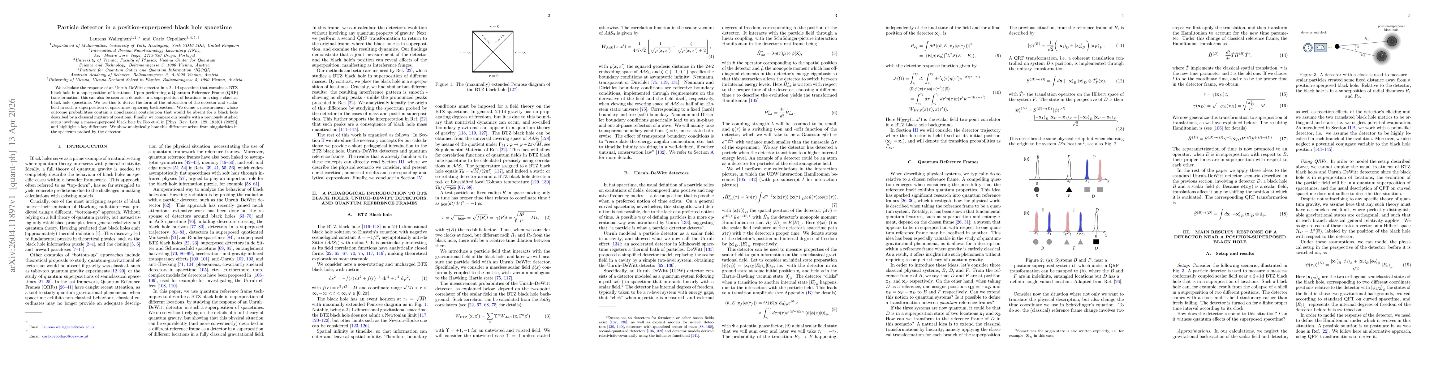 Thumbnail for Particle detector in a position-superposed black hole spacetime