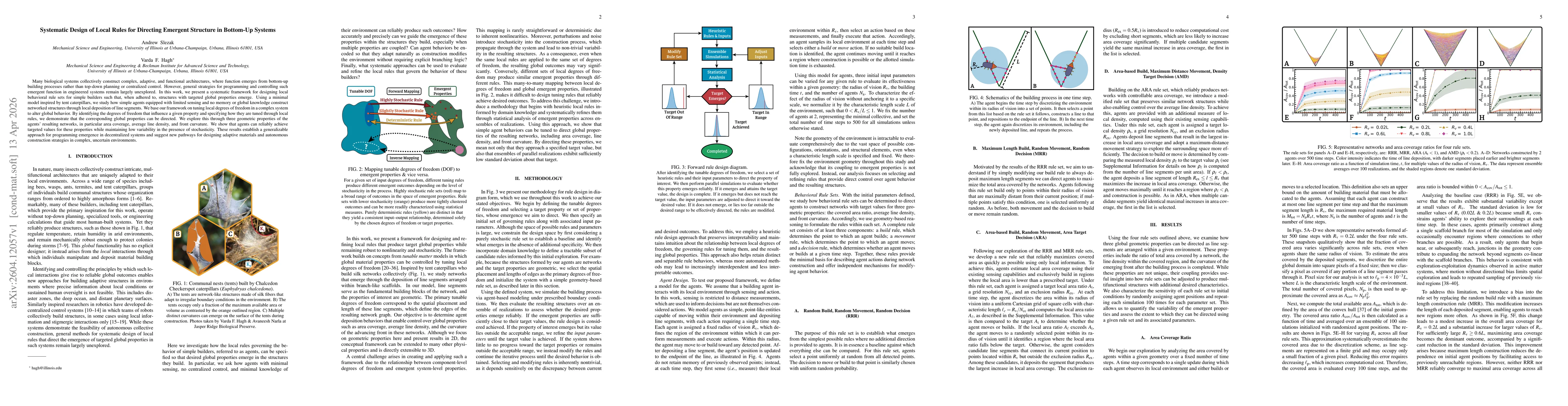 Thumbnail for Systematic Design of Local Rules for Directing Emergent Structure in Bottom-Up Systems