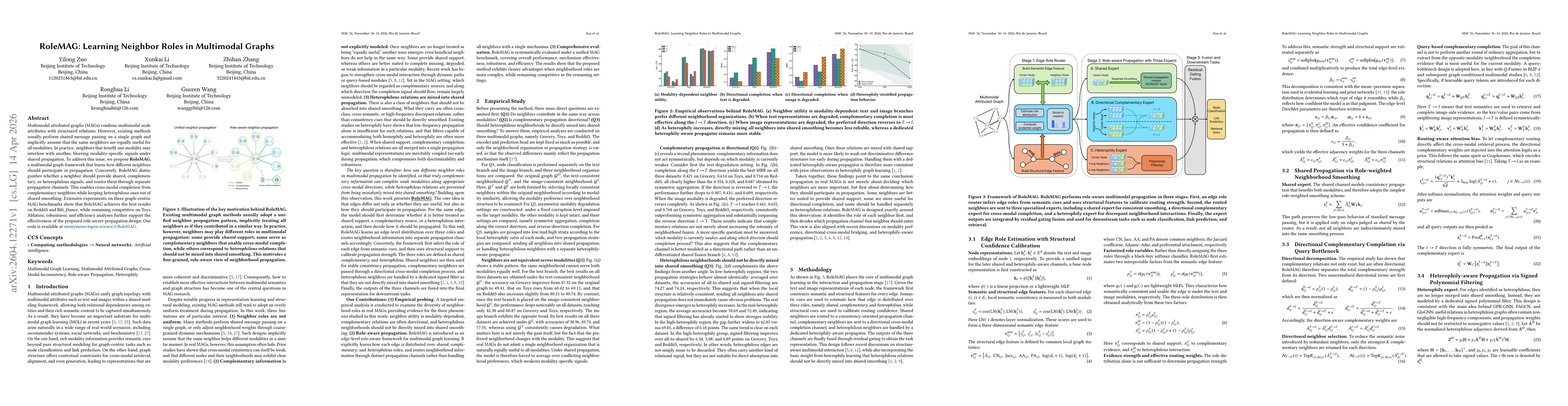 Thumbnail for RoleMAG: Learning Neighbor Roles in Multimodal Graphs