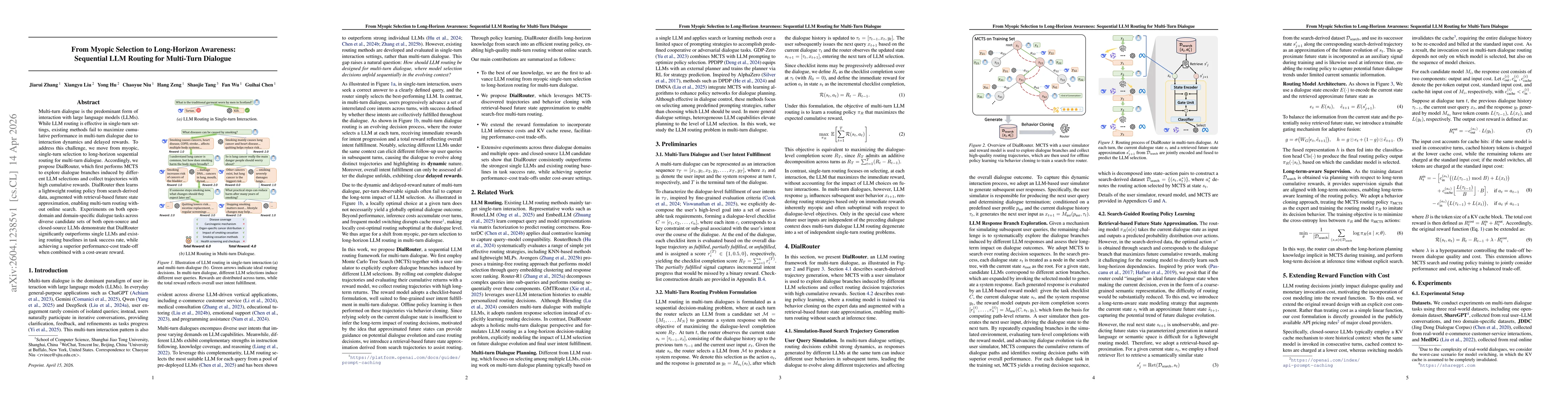 Thumbnail for From Myopic Selection to Long-Horizon Awareness: Sequential LLM Routing for Multi-Turn Dialogue
