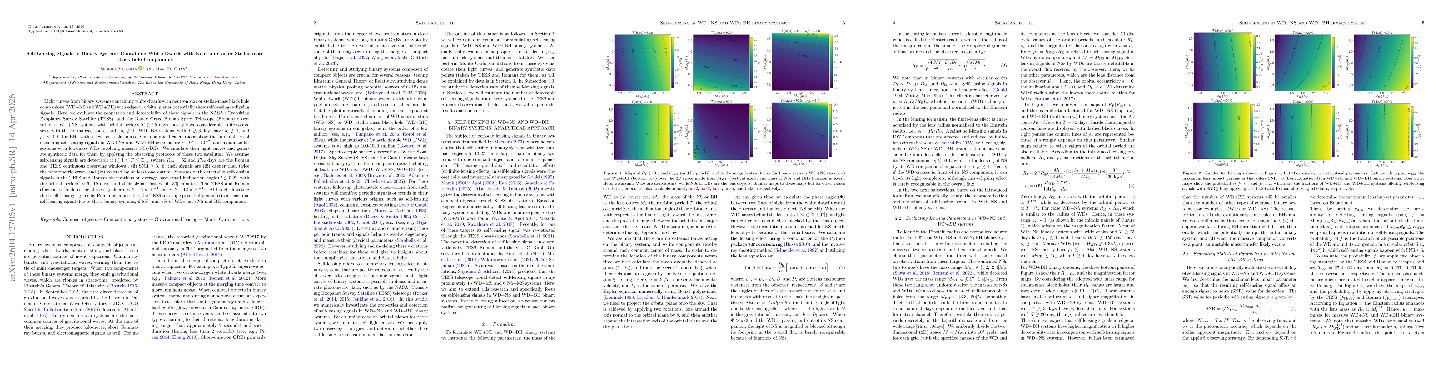 Thumbnail for Self-Lensing Signals in Binary Systems Containing White Dwarfs with Neutron star or Stellar-mass Black hole Companions